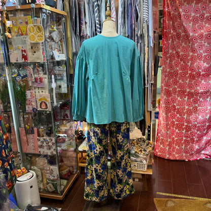 Hands of Creation Tiffany Blue 2Way Shirt, made in Japan