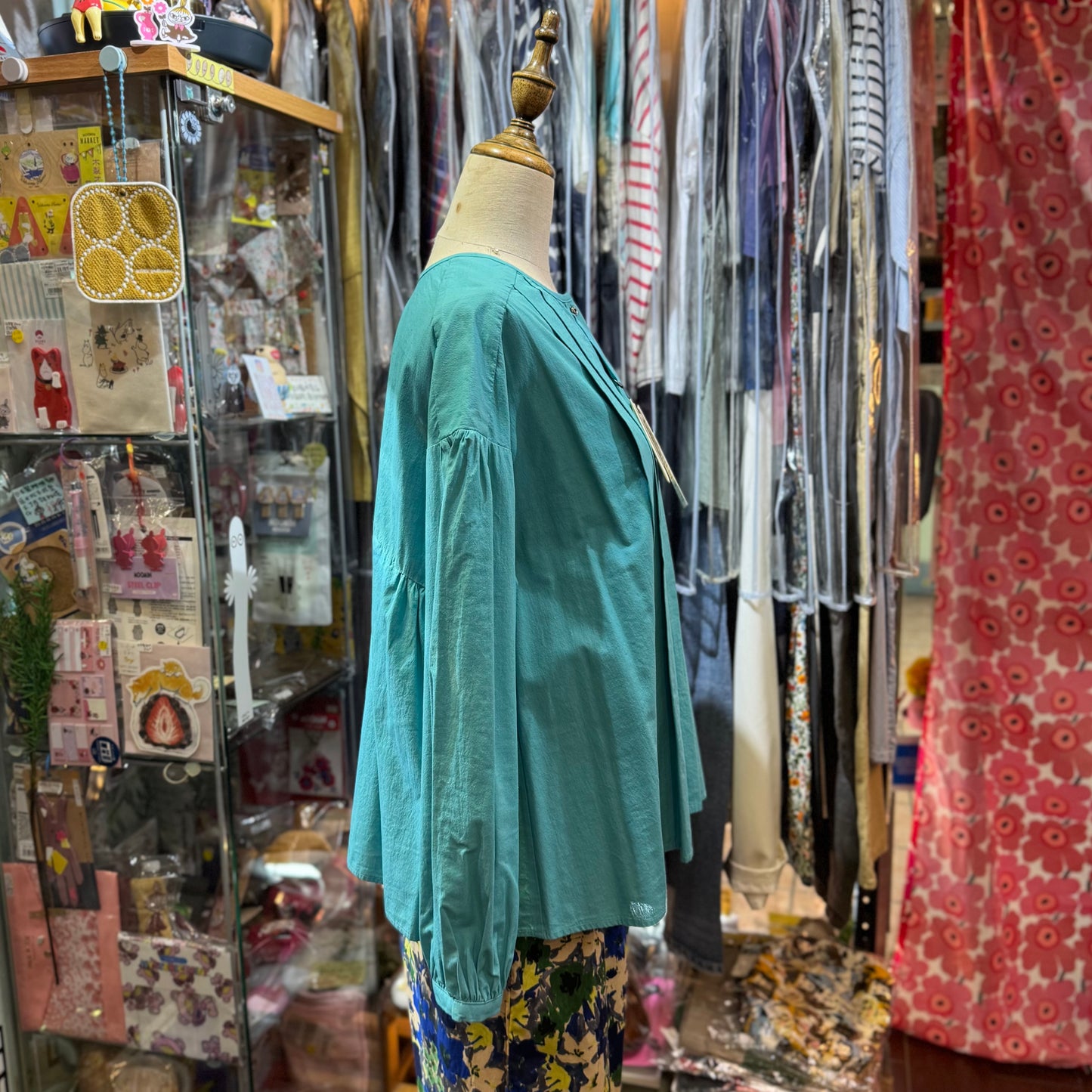 Hands of Creation Tiffany Blue 2Way Shirt, made in Japan