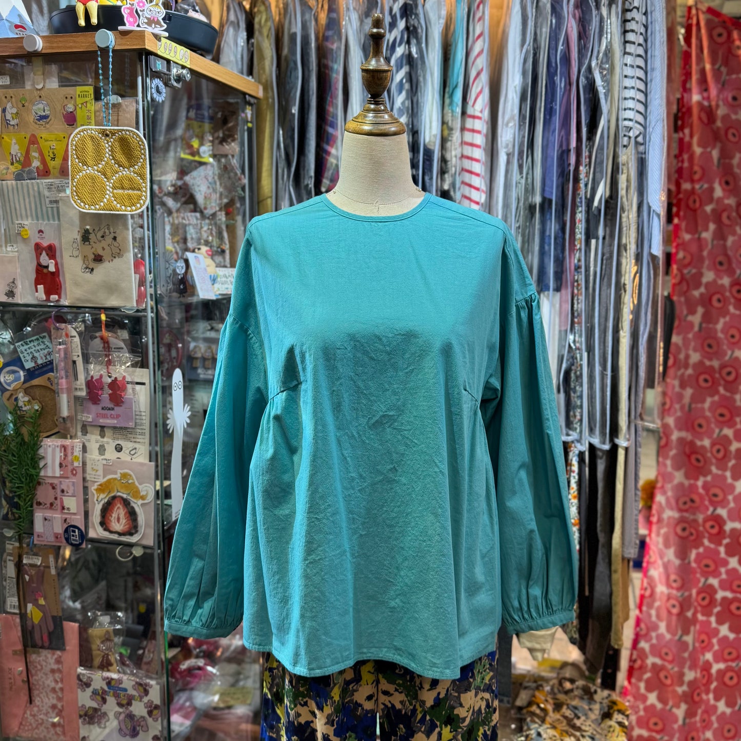 Hands of Creation Tiffany Blue 2Way Shirt, made in Japan