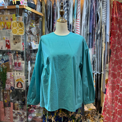 Hands of Creation Tiffany Blue 2Way Shirt, made in Japan