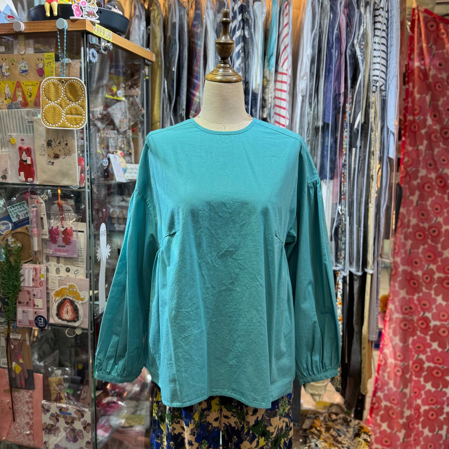 Hands of Creation Tiffany Blue 2Way Shirt, made in Japan