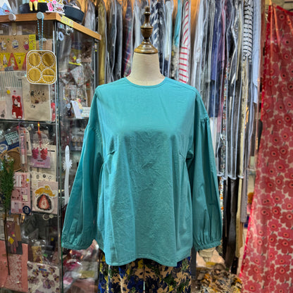 Hands of Creation Tiffany Blue 2Way Shirt, made in Japan