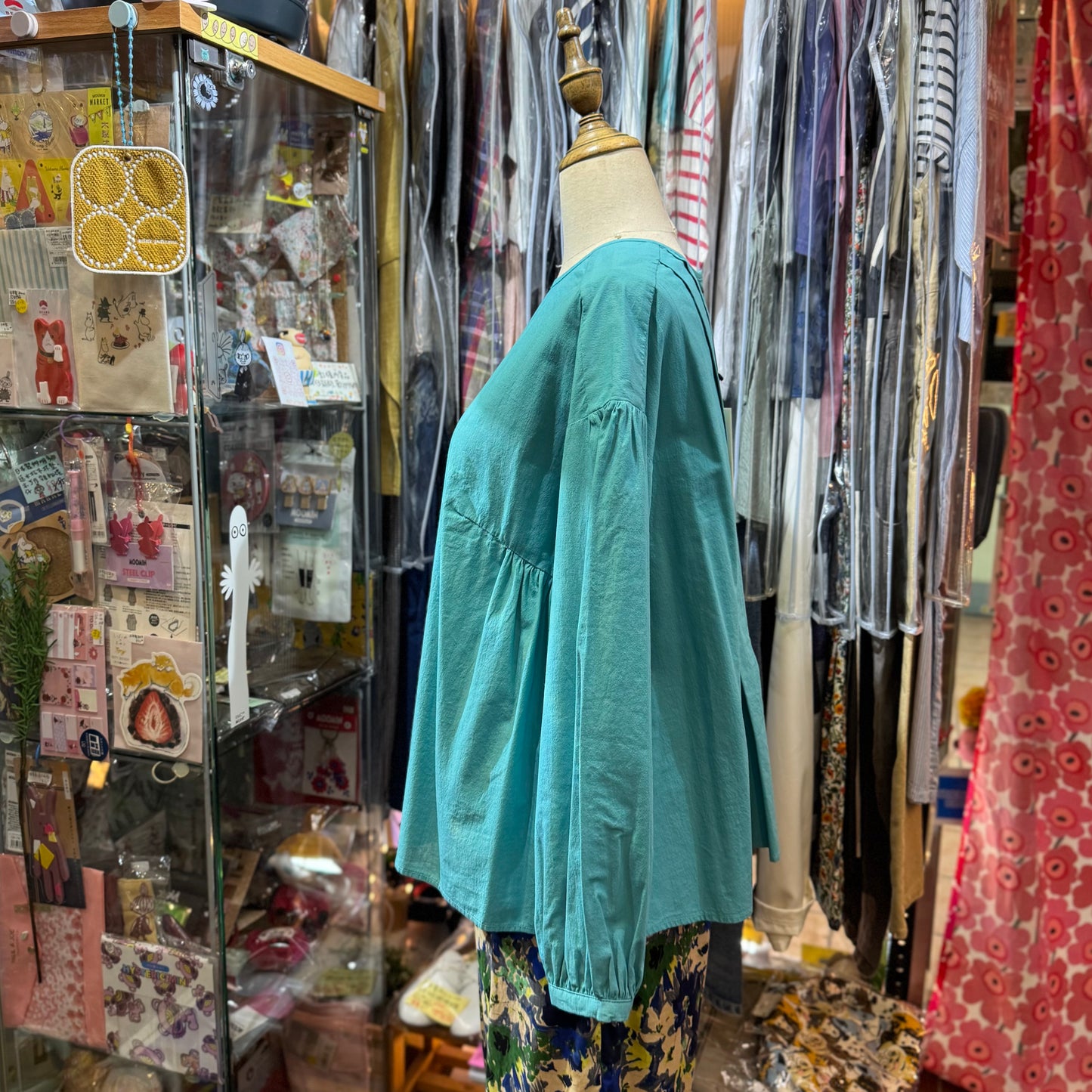 Hands of Creation Tiffany Blue 2Way Shirt, made in Japan
