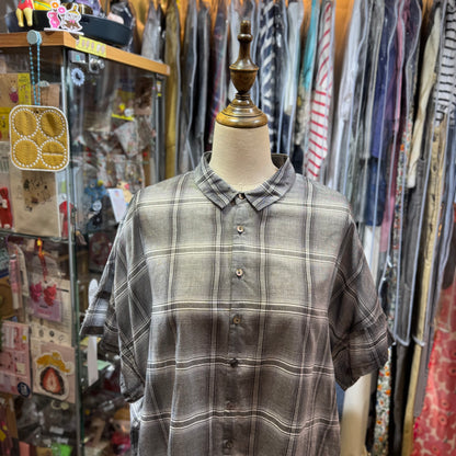 VM Black Checked Shirt, made in Japan