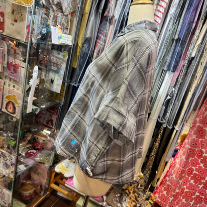 VM Black Checked Shirt, made in Japan