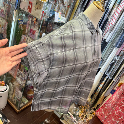 VM Black Checked Shirt, made in Japan