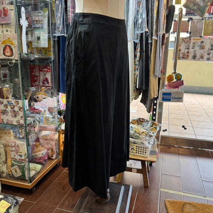 Vent d Ouest Black Wide-leg Pants, made in Japan
