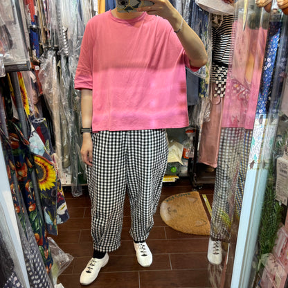 Sale- Lueuf Checked Pants, 2 Colors, made in Japan