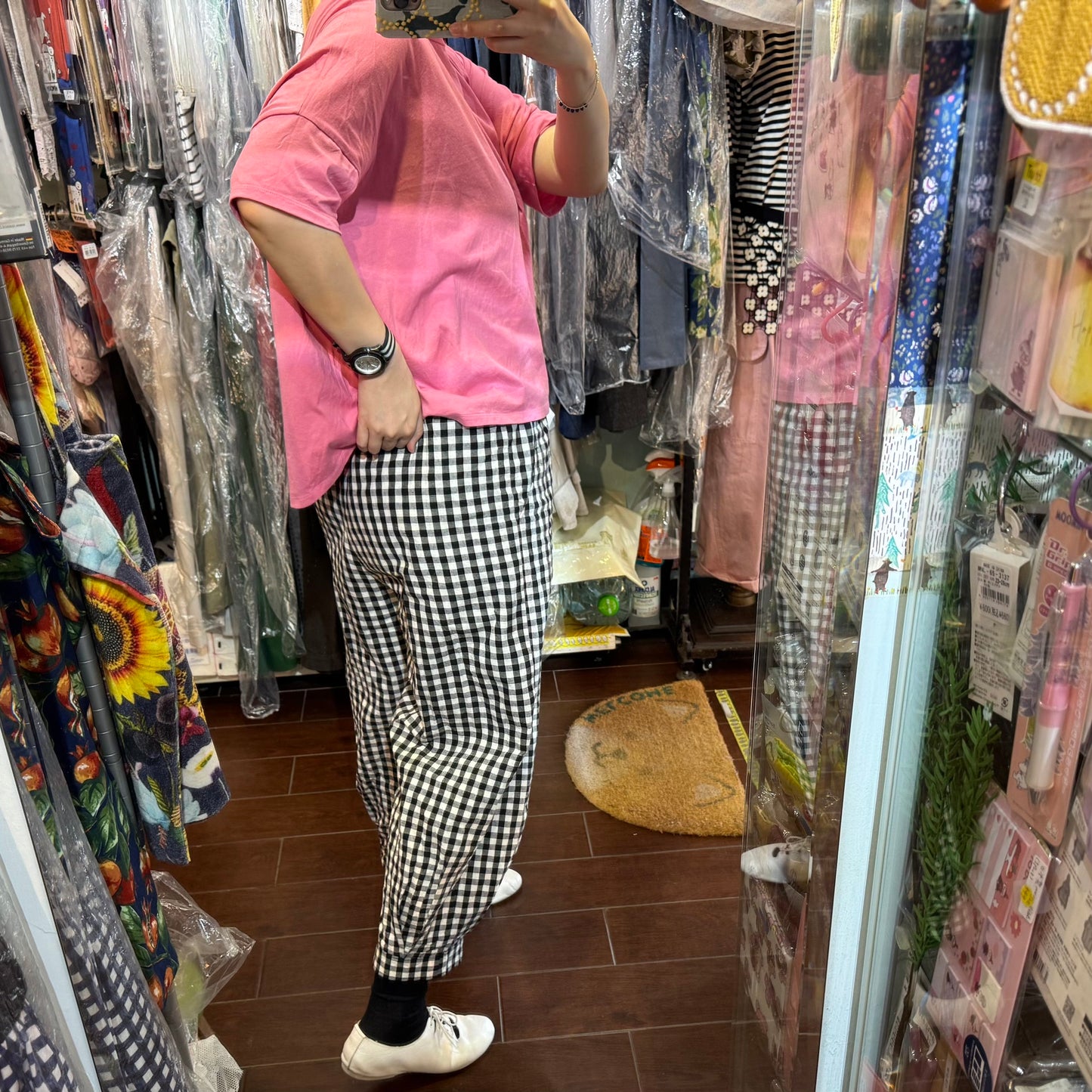 Lueuf Checked Pants, 2 Colors, made in Japan