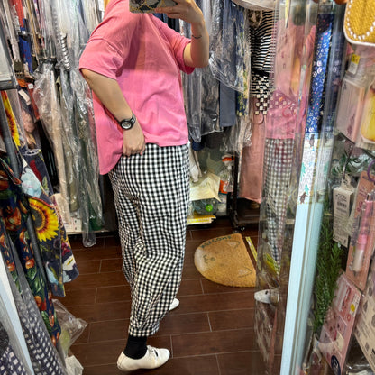 Sale- Lueuf Checked Pants, 2 Colors, made in Japan