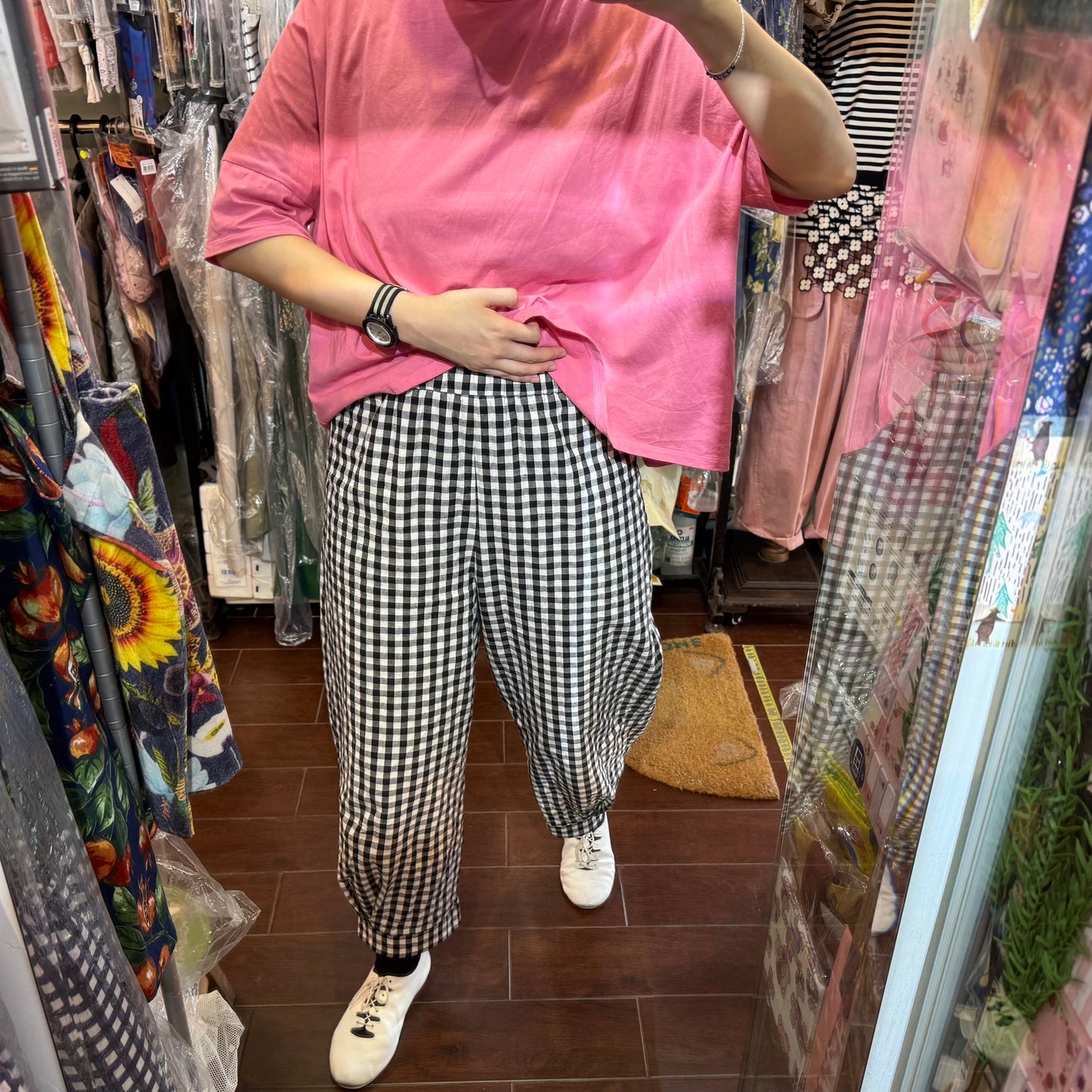 Lueuf Checked Pants, 2 Colors, made in Japan