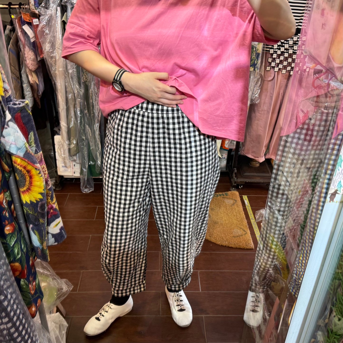 Lueuf Checked Pants, 2 Colors, made in Japan