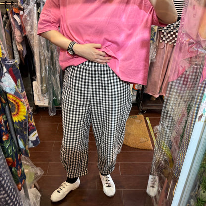 Sale- Lueuf Checked Pants, 2 Colors, made in Japan