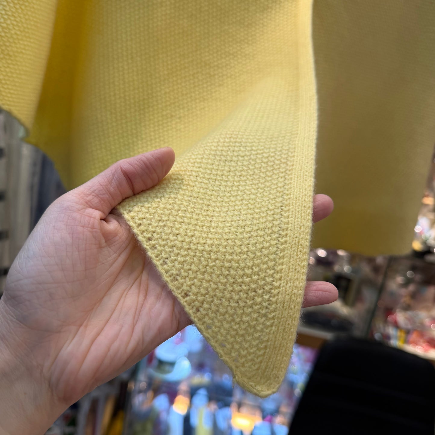 Sale- Yarra Yellow Shawl, made in Vietnam