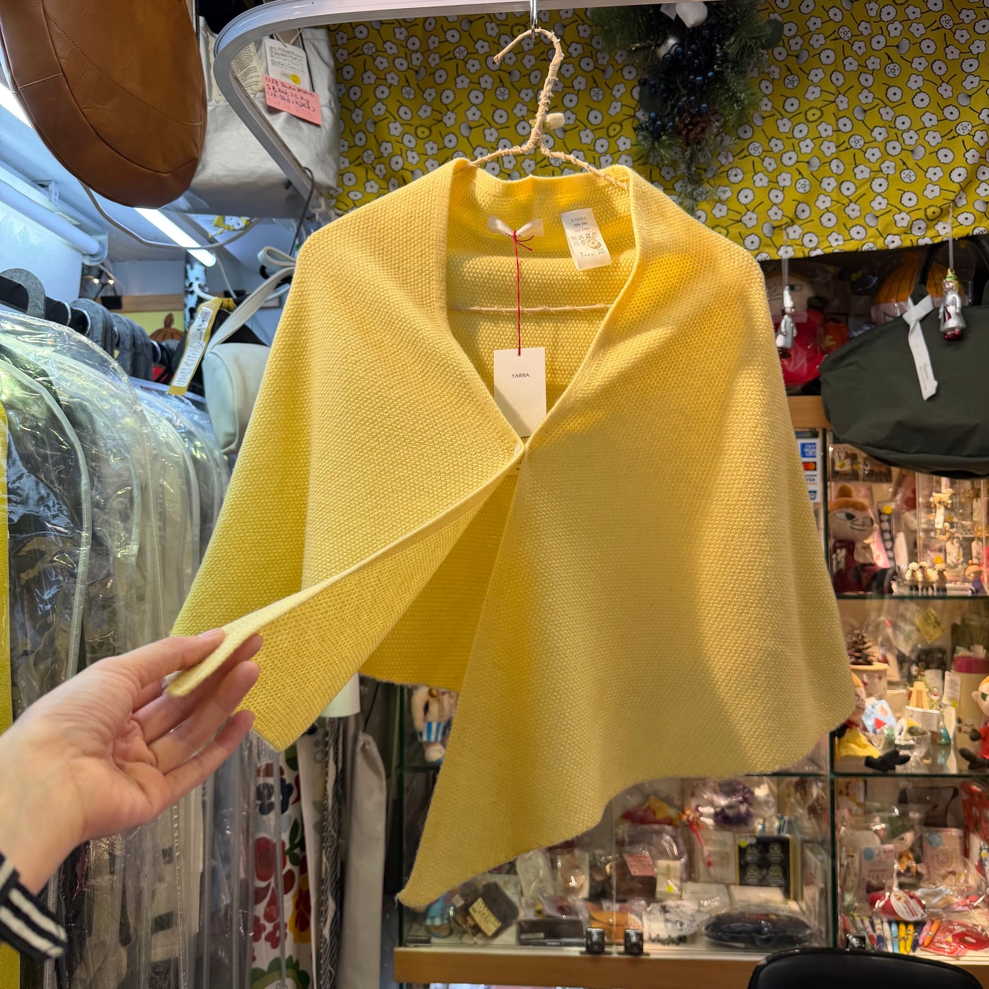 Sale- Yarra Yellow Shawl, made in Vietnam