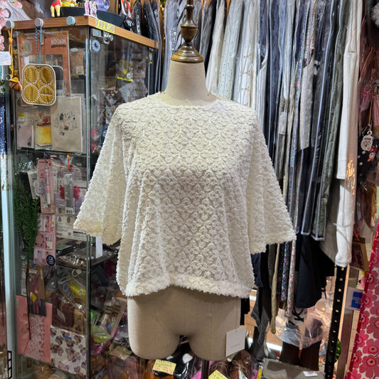 Sale- Chignon White Floral Top