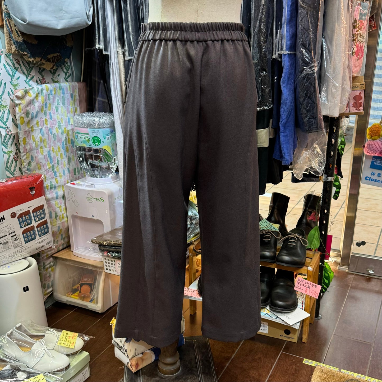 EXTRA20- Scena Brown Pants, 2 Colors, made in Japan