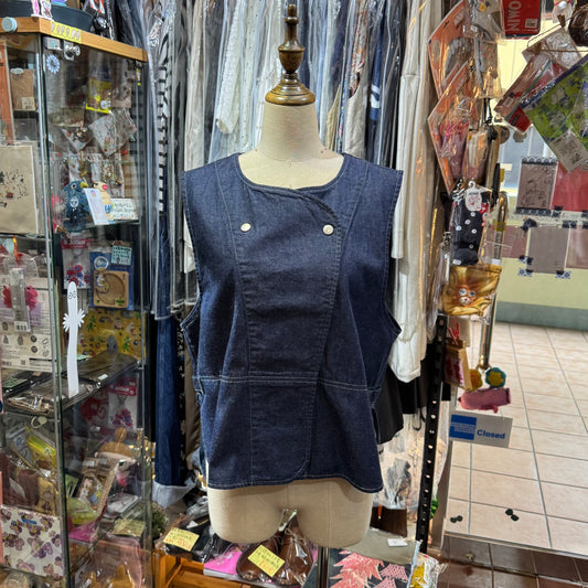 Lueuf Denim Vest, made in Japan