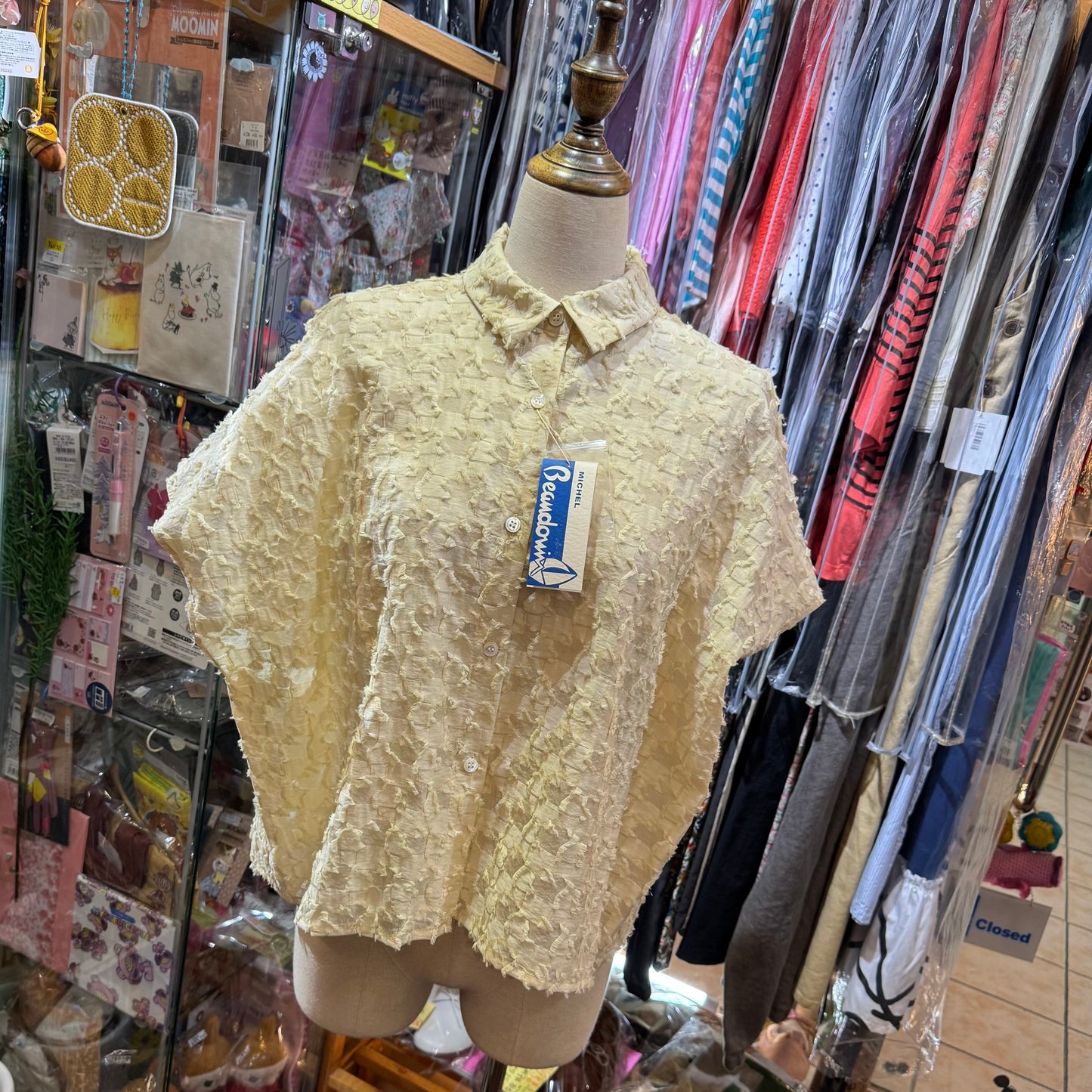 Michel Beaudouin Ivory Shirt, made in Japan