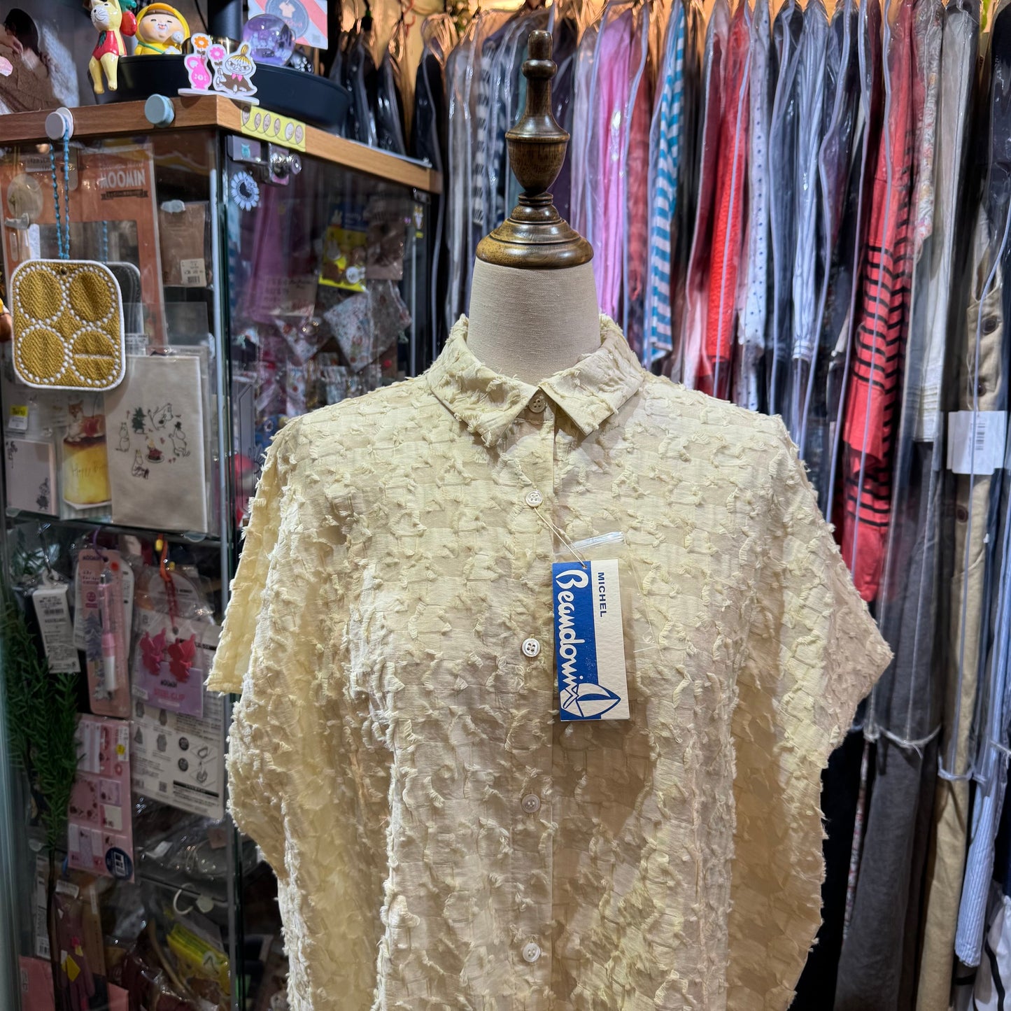 Michel Beaudouin Ivory Shirt, made in Japan