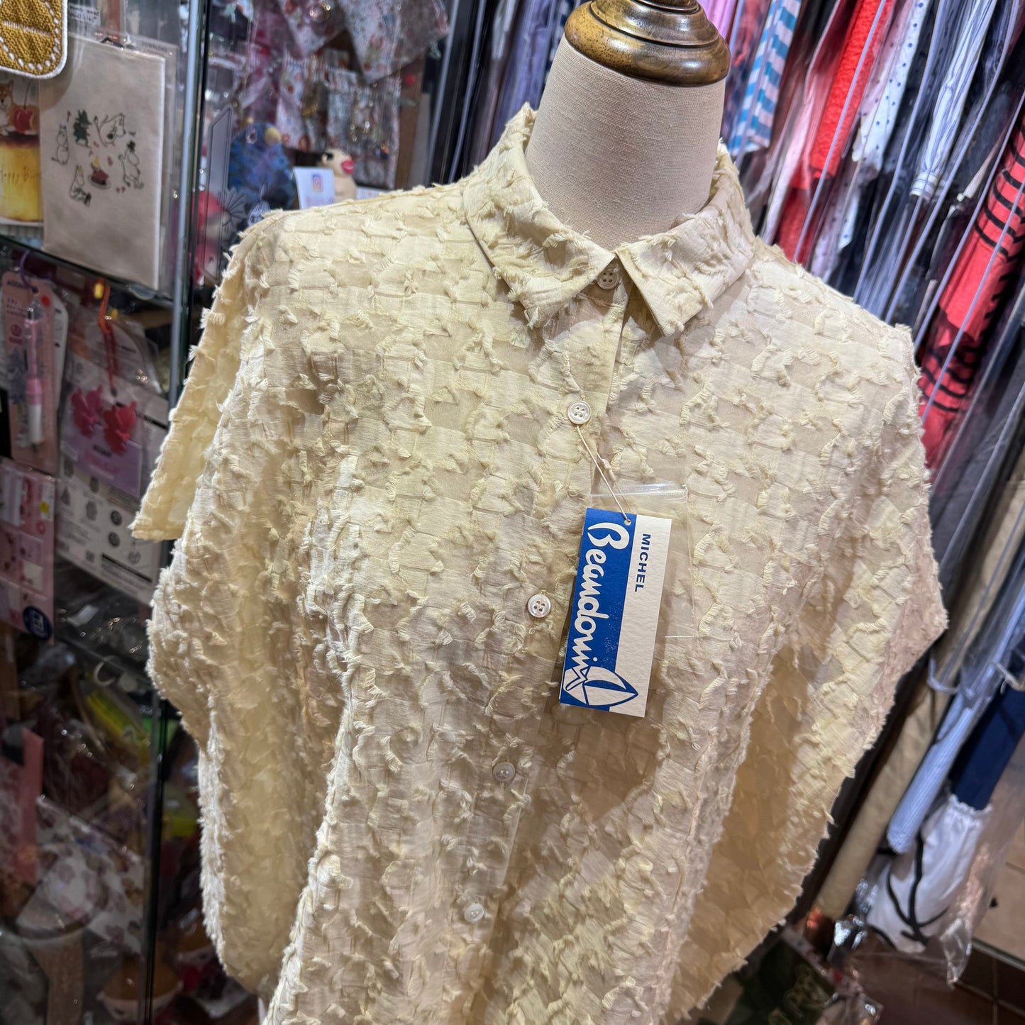 Michel Beaudouin Ivory Shirt, made in Japan
