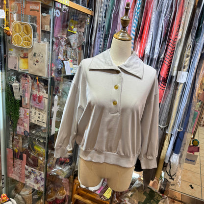 Sale- La Marine Francaise Grey Top, made in Japan