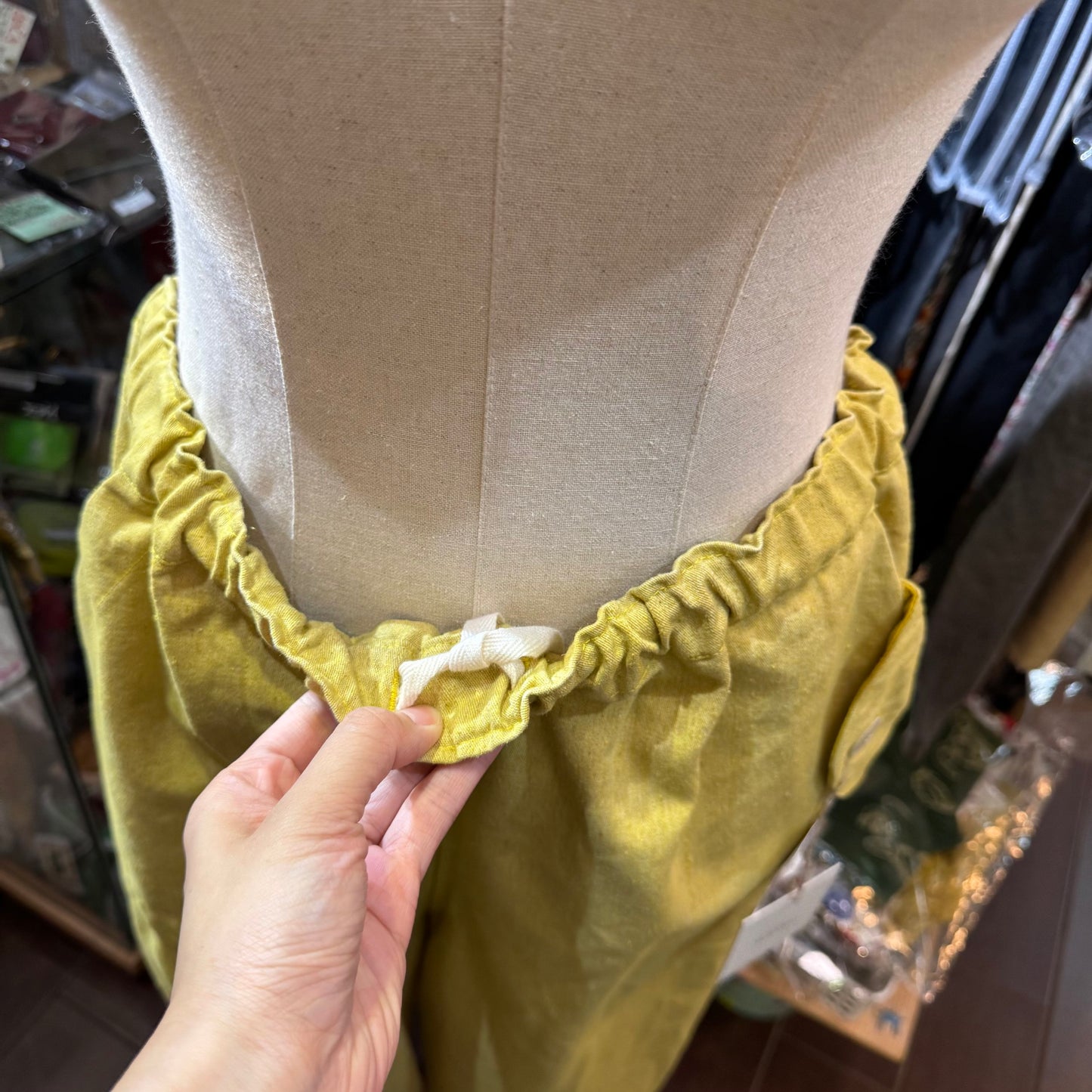 Tumugu Yellow Pants, made in Japan