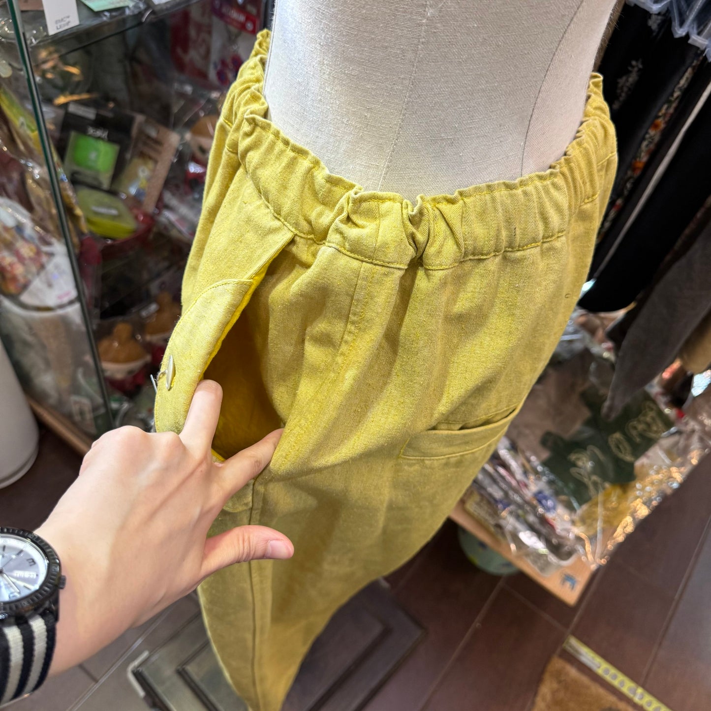 Tumugu Yellow Pants, made in Japan