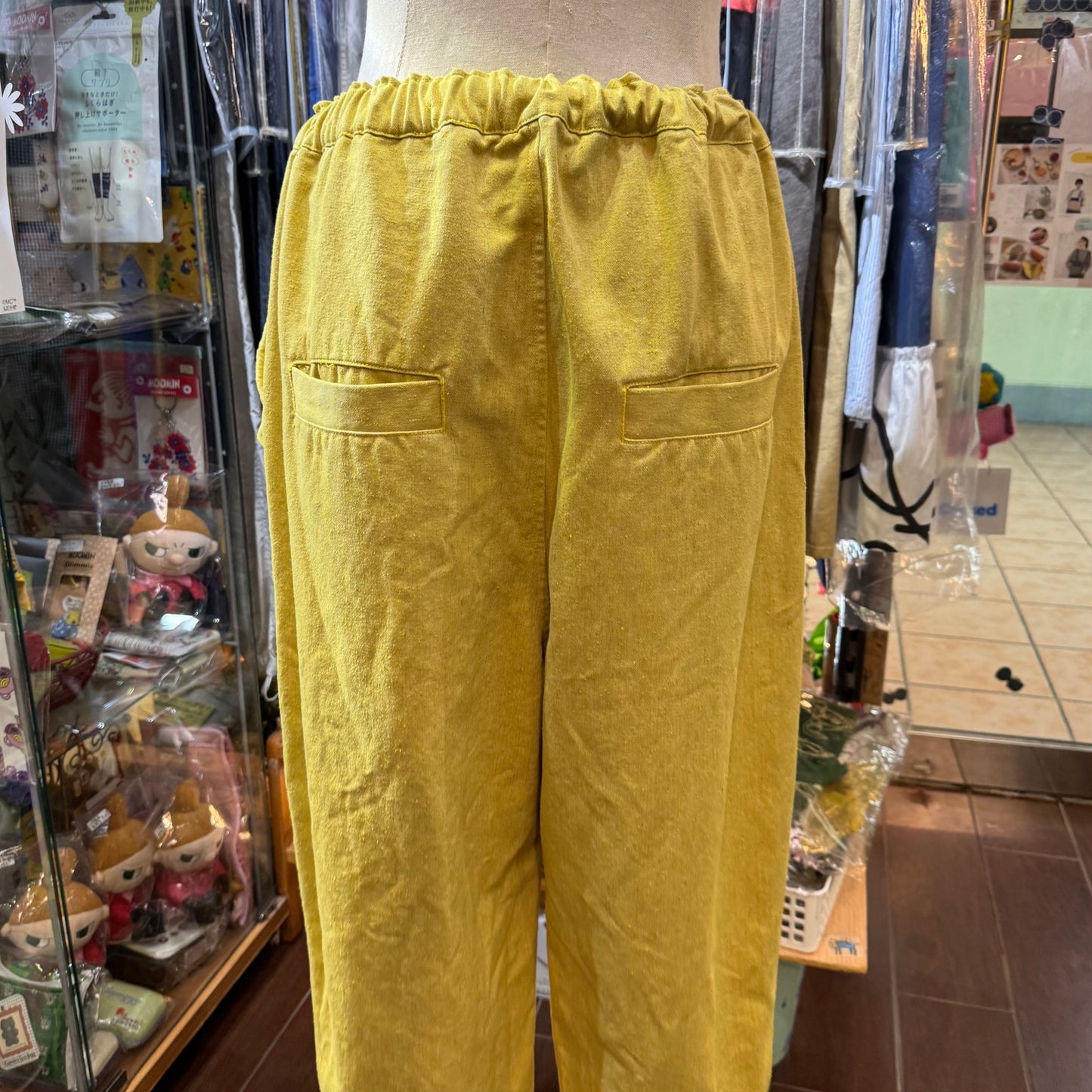 Tumugu Yellow Pants, made in Japan