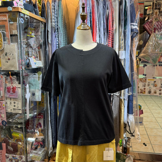 Laiterie Black T-shirt, made in Japan