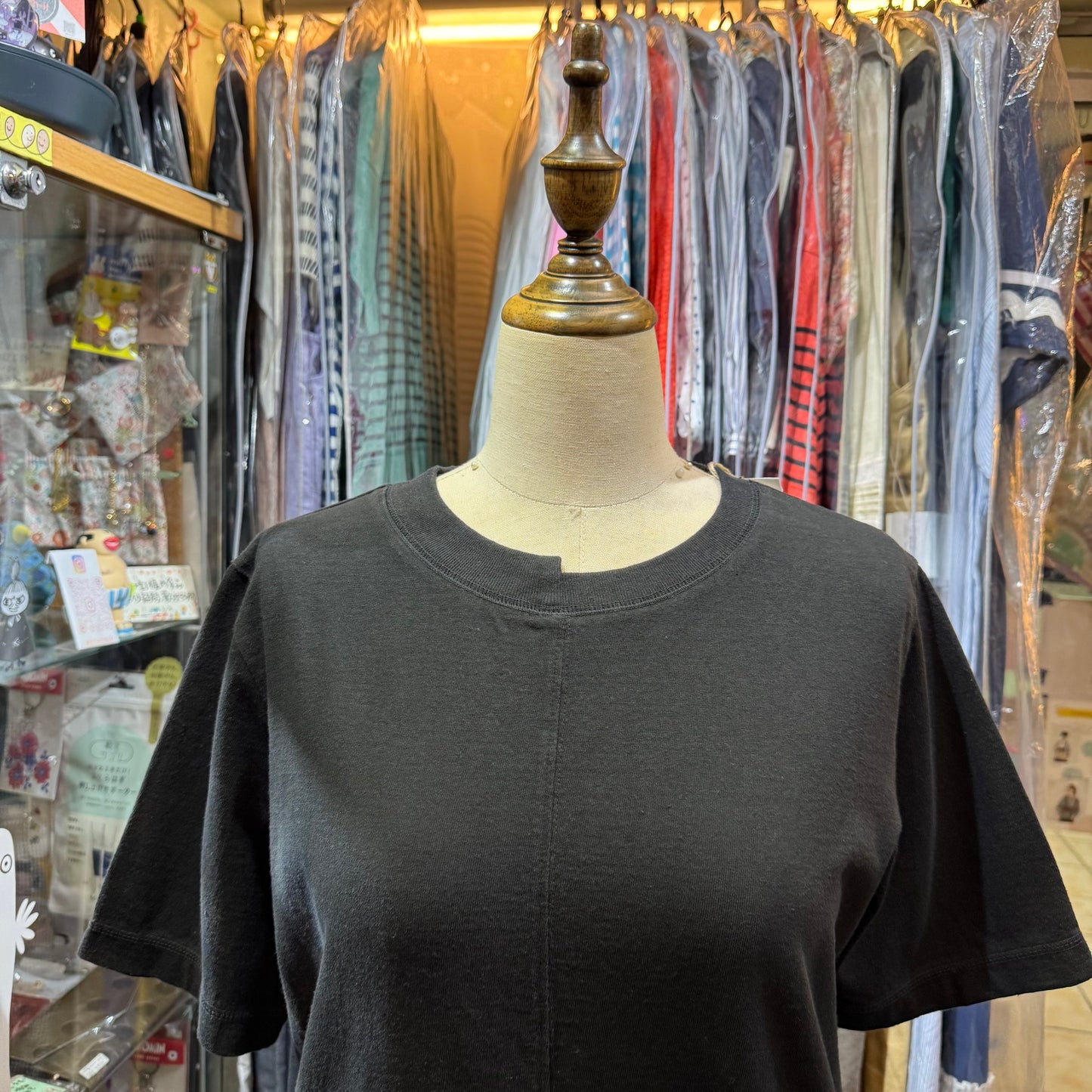 Laiterie Black T-shirt, made in Japan