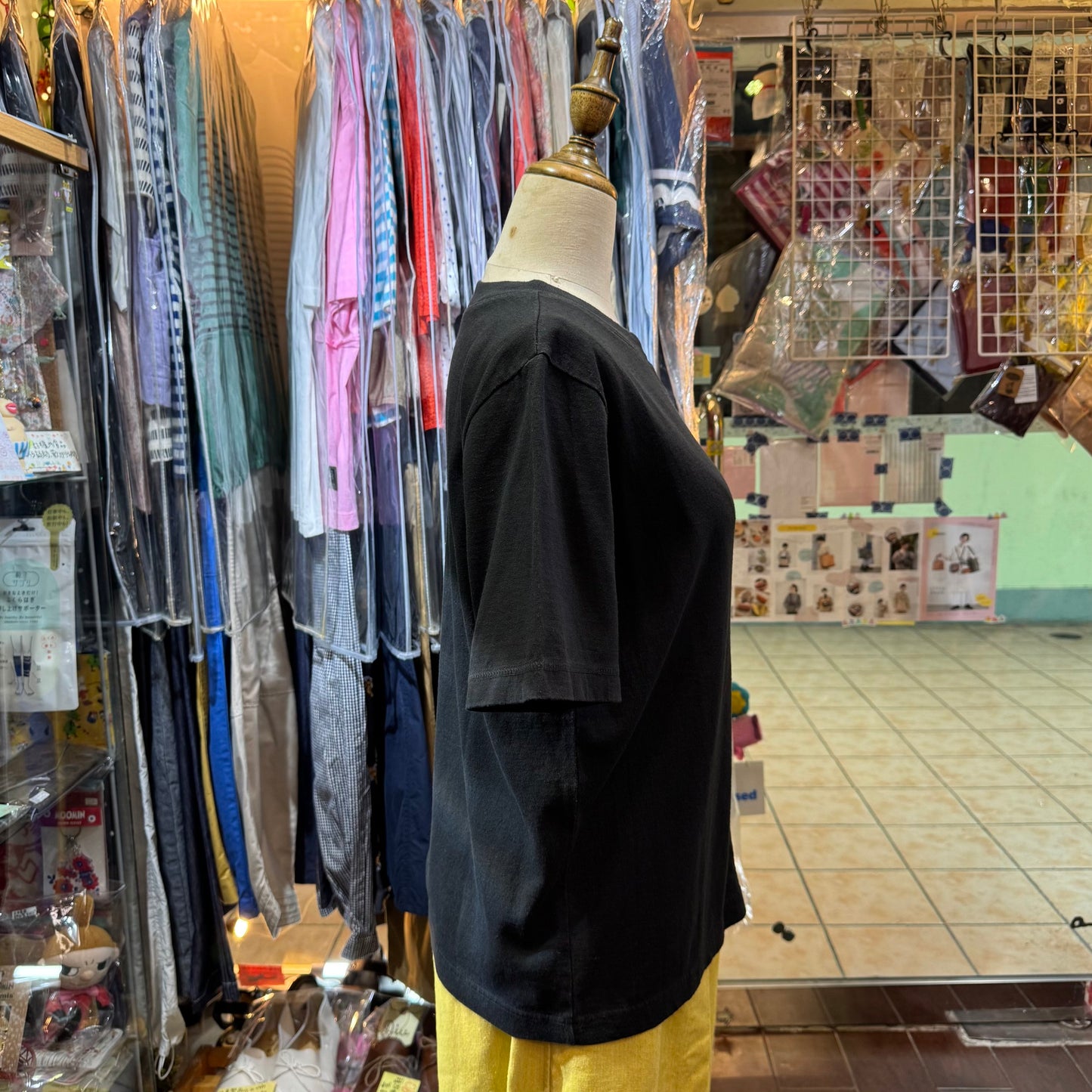 Laiterie Black T-shirt, made in Japan