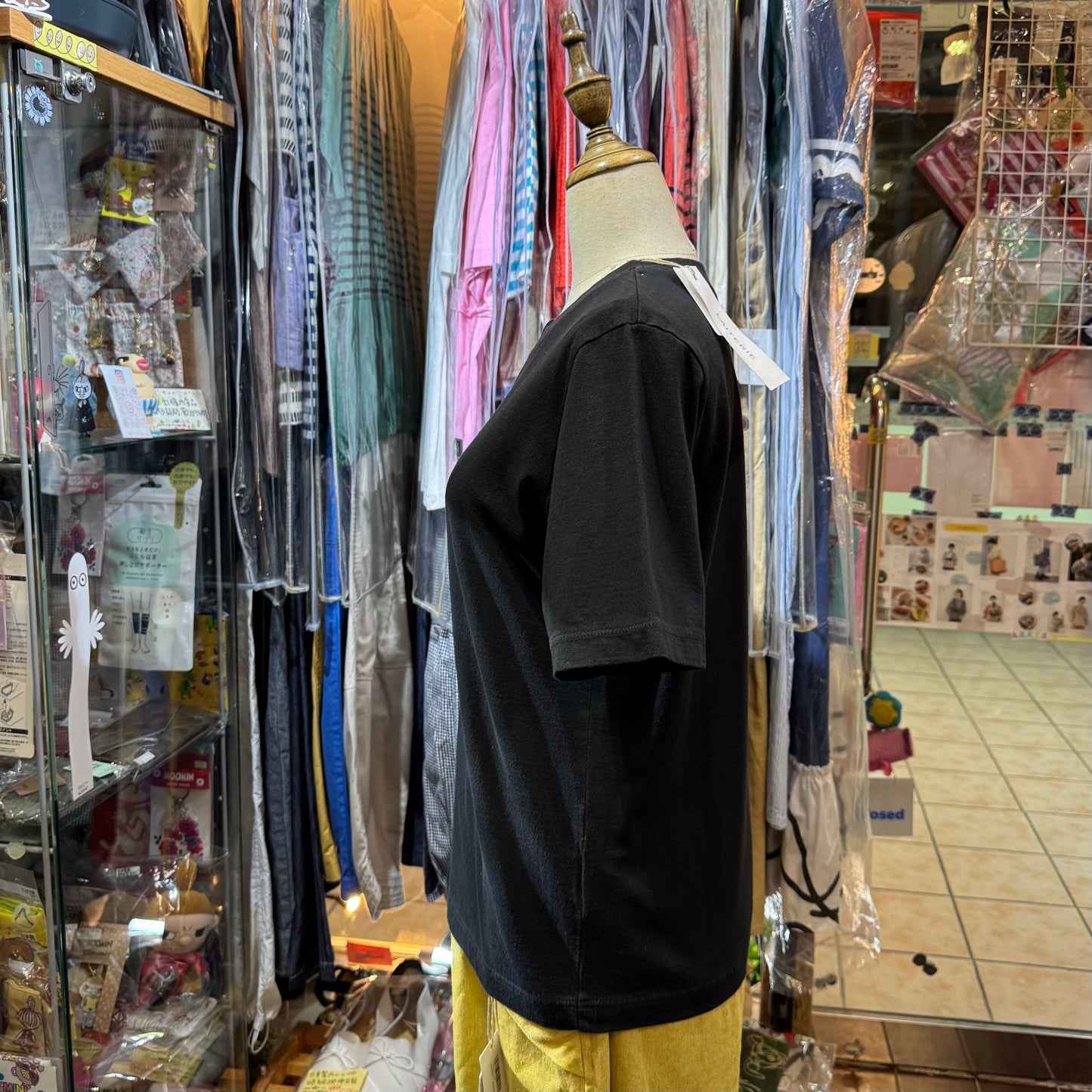 Laiterie Black T-shirt, made in Japan