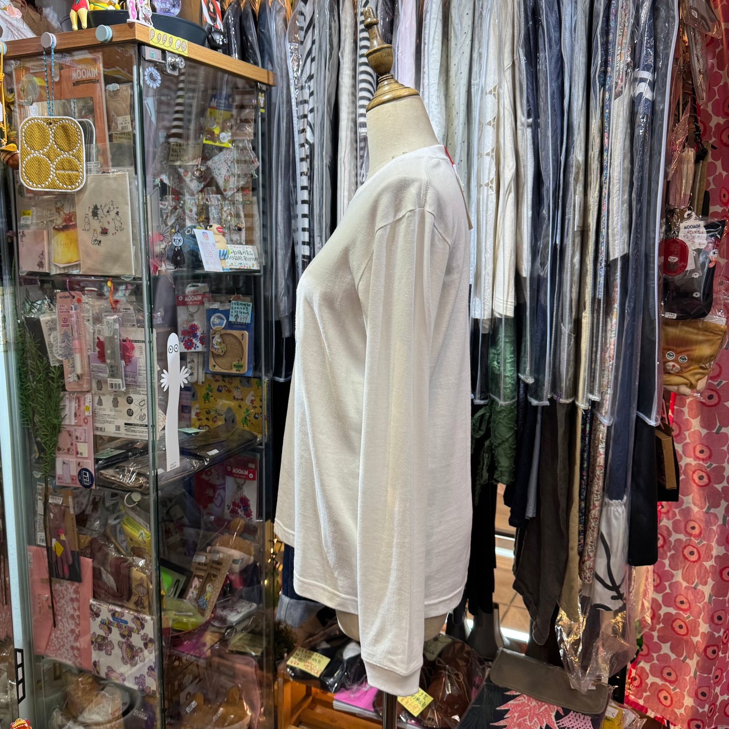 Sale- l'atelier du savon Grandma Embroidery T-shirt, 2 Colors