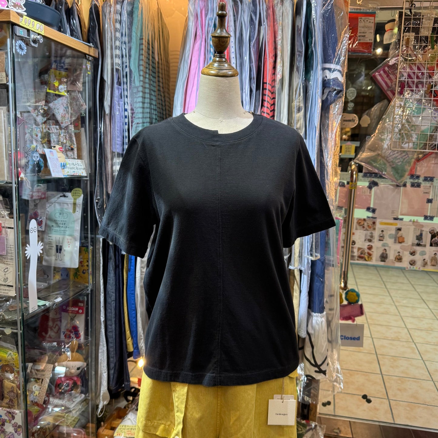 Laiterie Black T-shirt, made in Japan