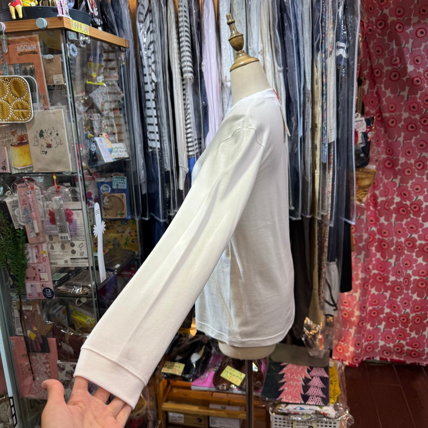 Sale- l'atelier du savon Grandma Embroidery T-shirt, 2 Colors