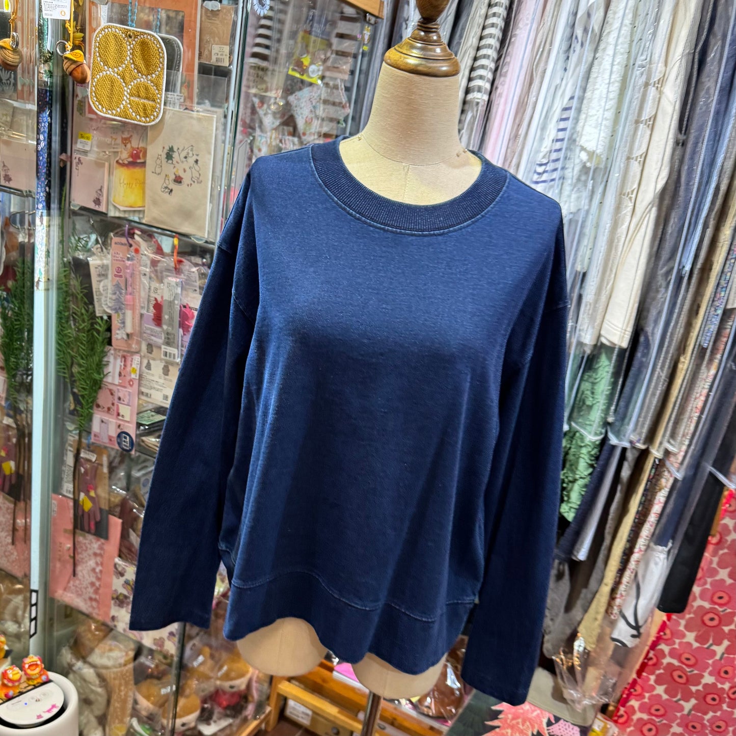 Sale- RNA Denim Sweatershirt