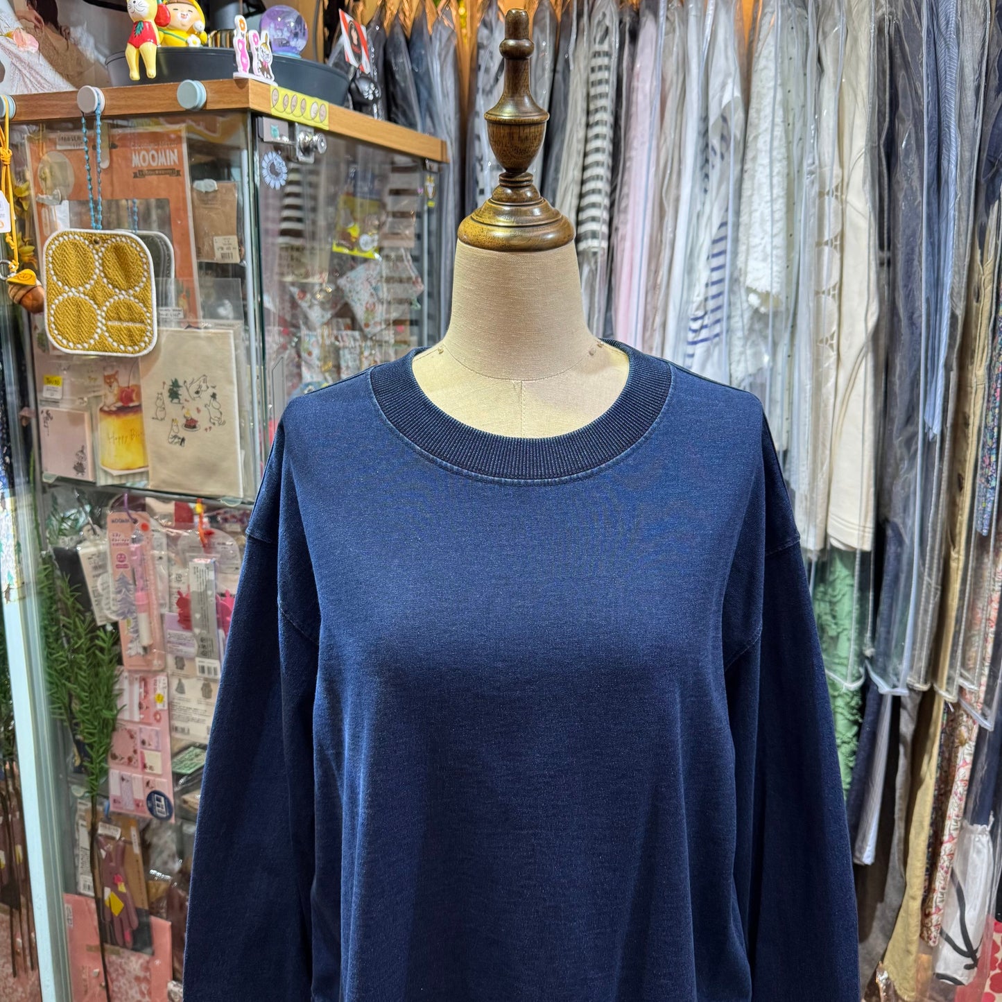 Sale- RNA Denim Sweatershirt