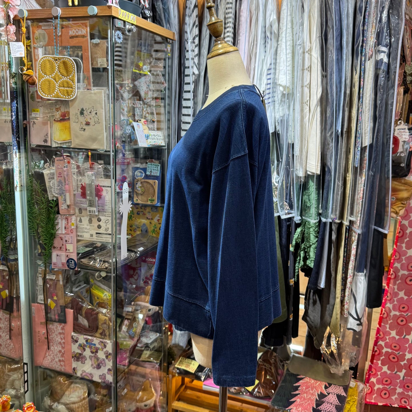 Sale- RNA Denim Sweatershirt
