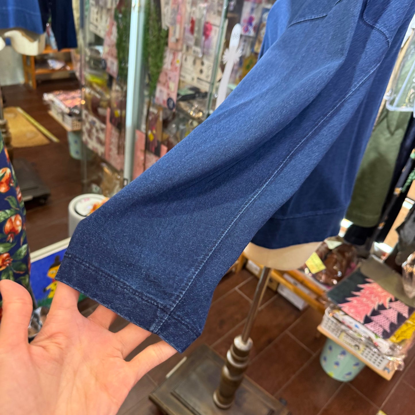 Sale- RNA Denim Sweatershirt