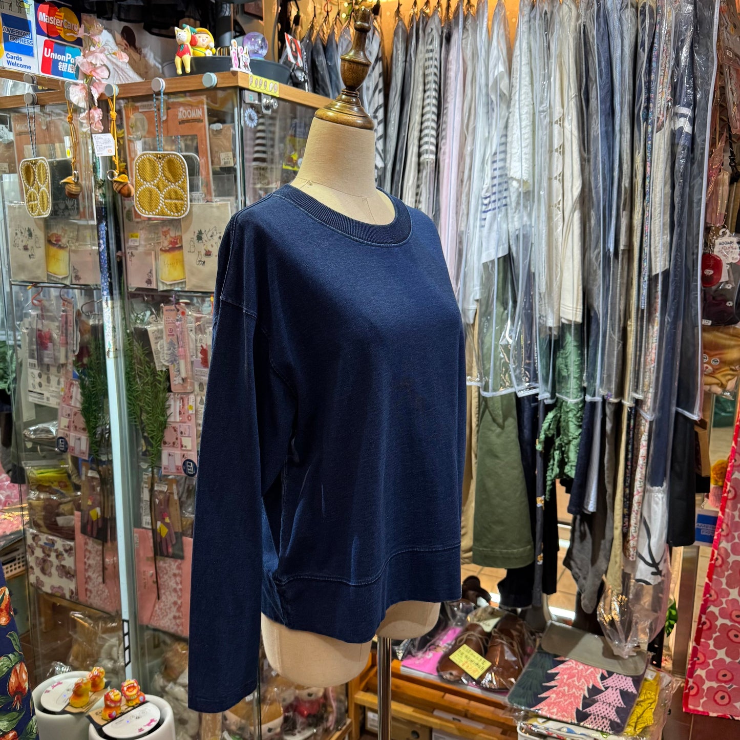 Sale- RNA Denim Sweatershirt