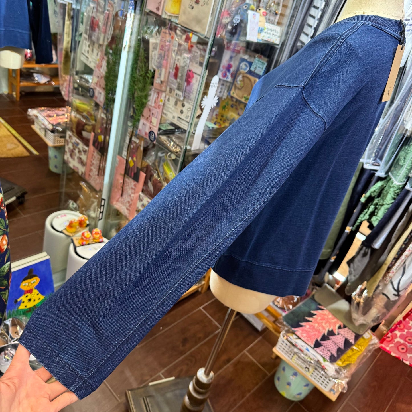 Sale- RNA Denim Sweatershirt