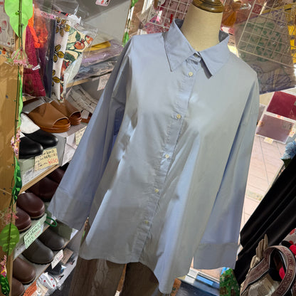 Chignon Blue Long Shirt