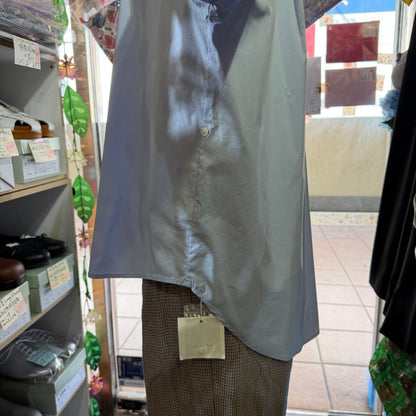 Chignon Blue Long Shirt