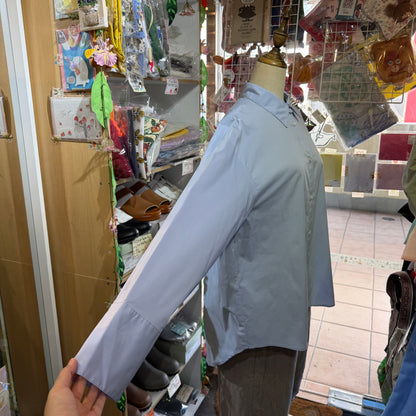 Chignon Blue Long Shirt