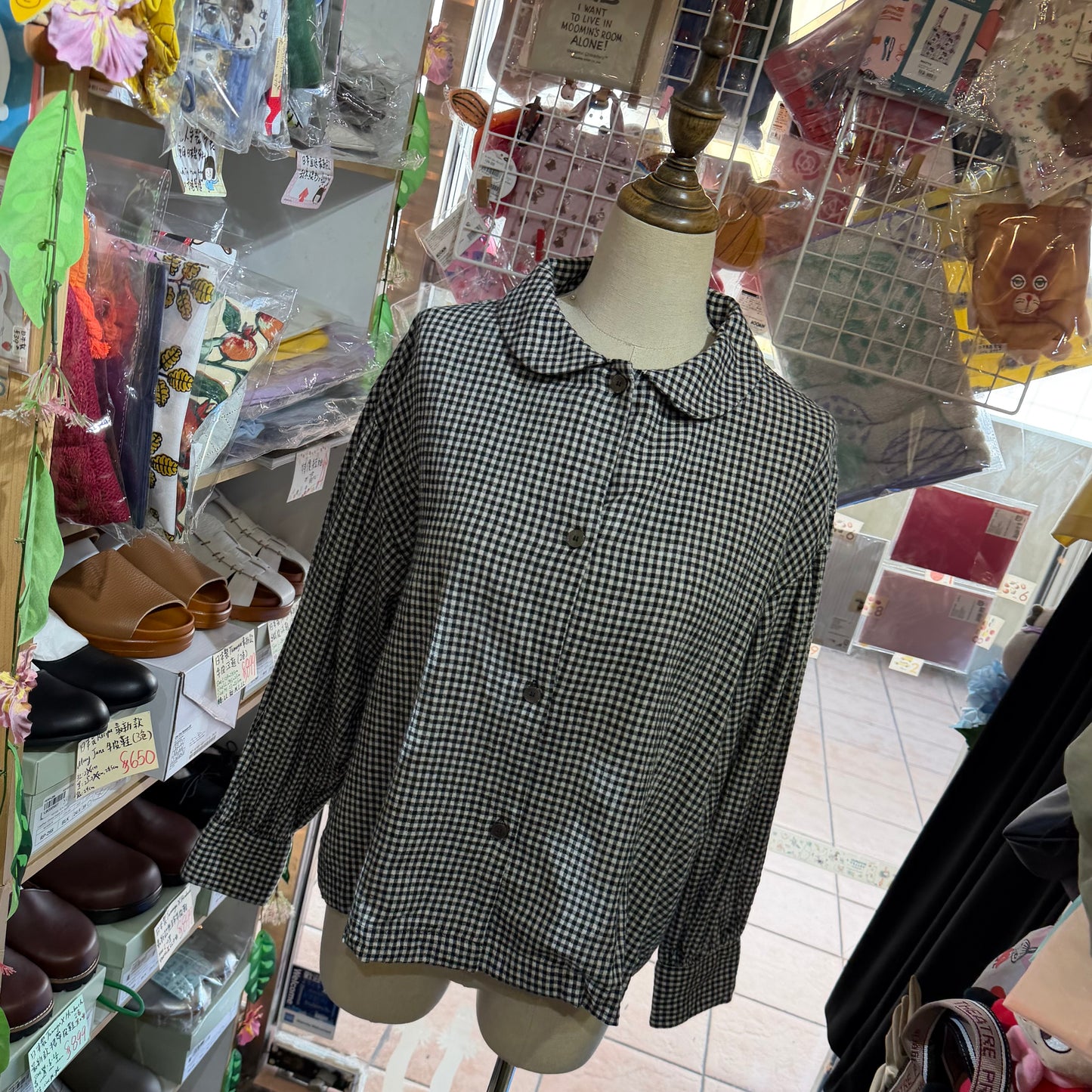 Ichi Checked Shirt, made in Vietnam