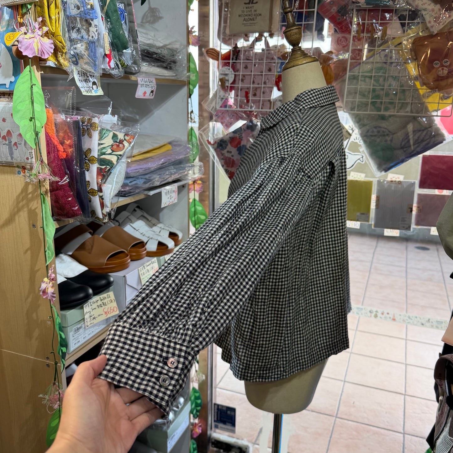 Ichi Checked Shirt, made in Vietnam