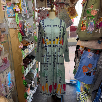 Sale- Kilki Carrots Prints Dress, made in India