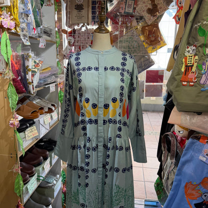 Sale- Kilki Carrots Prints Dress, made in India