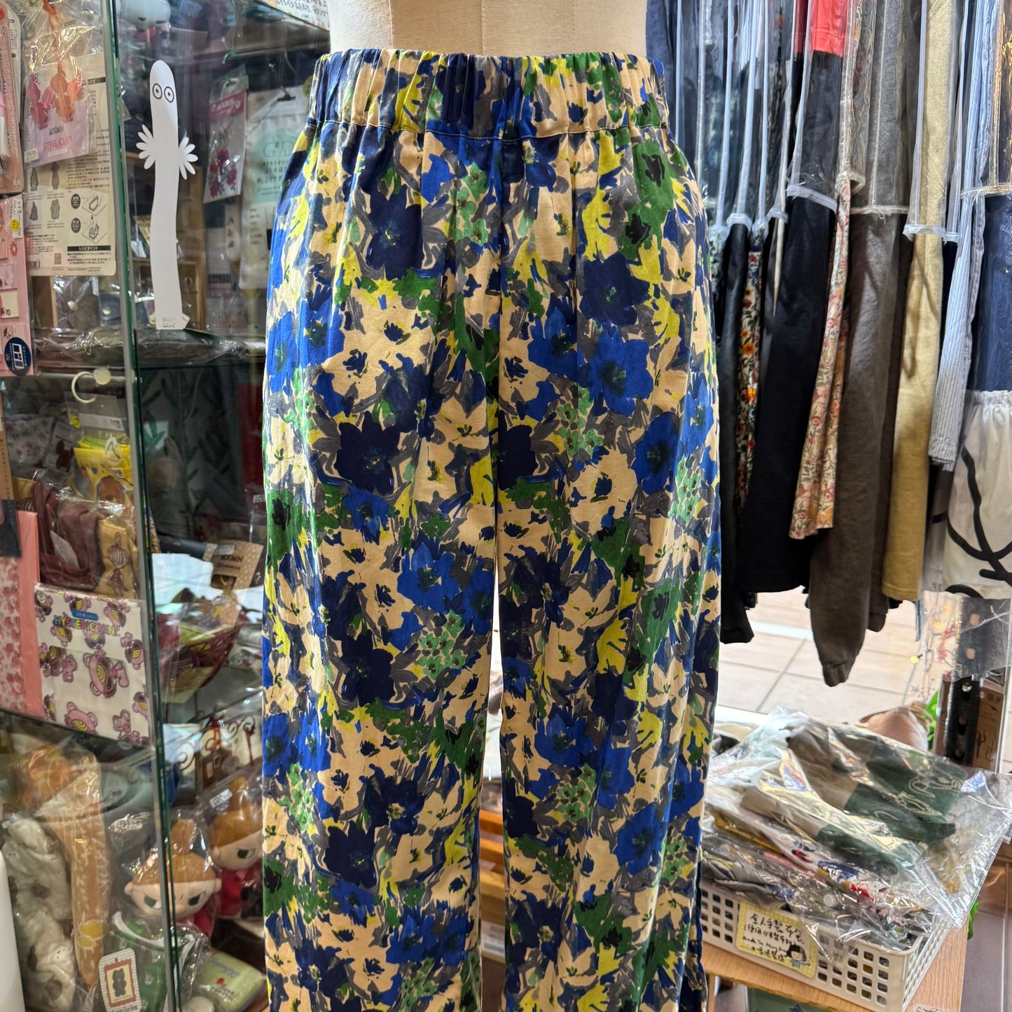 Sale- Lueuf Floral Pants, 2 Colors, made in Japan